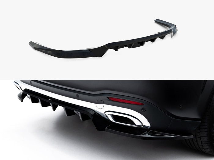 Maxton Design - Rear Splitter (Vertical Bars) V.2 Mercedes-Benz GLS AMG-Line X167