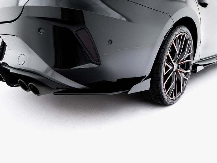 Maxton Design - Street PRO Rear Side Splitters + Flaps Cupra Leon ST Mk1 Facelift