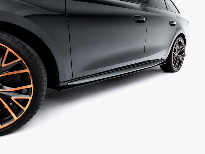 Maxton Design - Street PRO Side Skirt Diffusers Cupra Leon ST / Hatchback Aero Mk1 / Mk1 Facelift