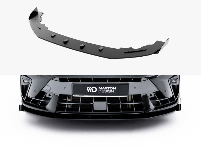 Maxton Design - Street PRO Front Splitter + Flaps Cupra Leon ST / Hatchback Mk1 Facelift