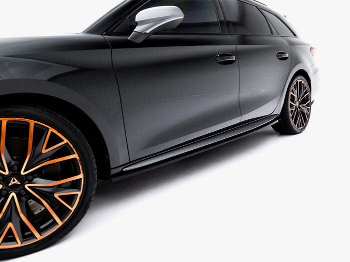 Maxton Design - Side Skirt Diffusers V.1 Cupra Leon ST / Hatchback Aero Mk1 Facelift