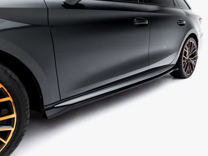 Maxton Design - Side Skirt Diffusers V.2 Cupra Leon ST / Hatchback Aero Mk1 Facelift