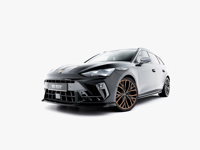 Maxton Design - Front Splitter V.2 Cupra Leon ST / Hatchback Mk1 Facelift