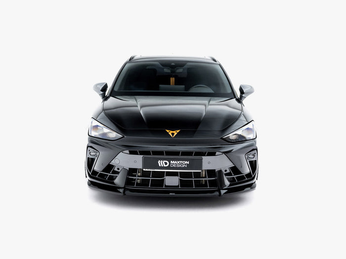 Maxton Design - Front Splitter V.2 Cupra Leon ST / Hatchback Mk1 Facelift