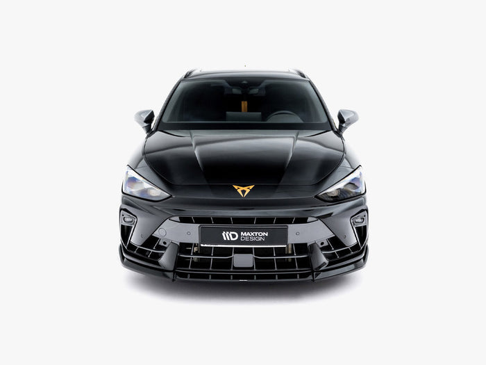 Maxton Design - Front Splitter V.1 Cupra Leon ST / Hatchback Mk1 Facelift