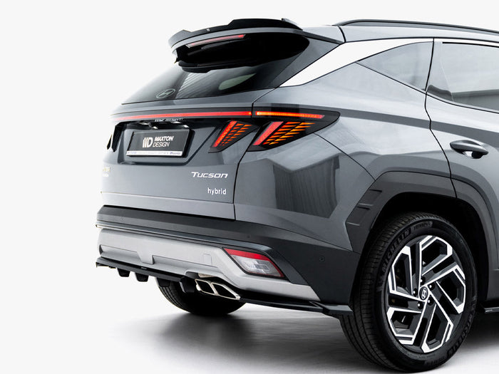Maxton Design - Rear Splitter (Vertical Bars) Hyundai Tucson Mk4 Facelift