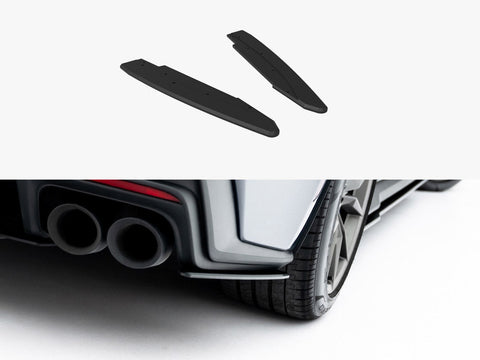 Maxton Design - Street PRO Rear Side Splitters Ford Mustang Dark Horse Mk7