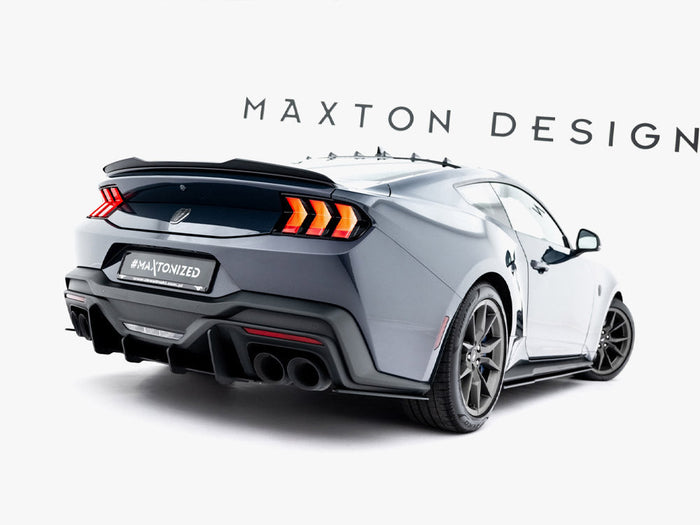 Maxton Design - Street PRO Rear Side Splitters Ford Mustang Dark Horse Mk7