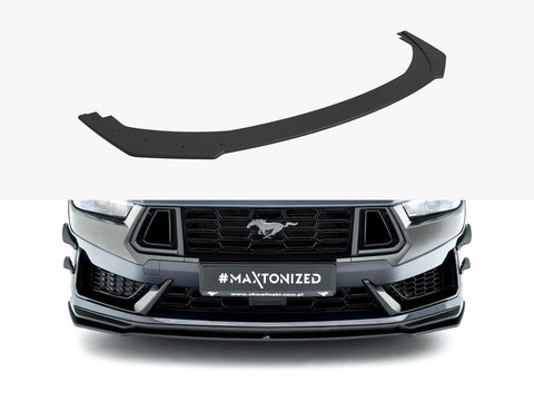 Maxton Design - Street PRO Front Splitter Ford Mustang Dark Horse Mk7