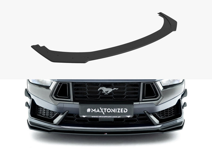 Maxton Design - Street PRO Front Splitter Ford Mustang Dark Horse Mk7