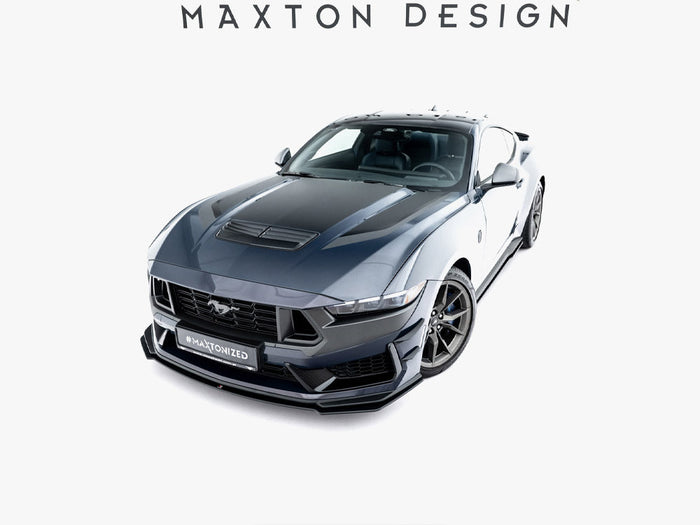 Maxton Design - Street PRO Front Splitter Ford Mustang Dark Horse Mk7