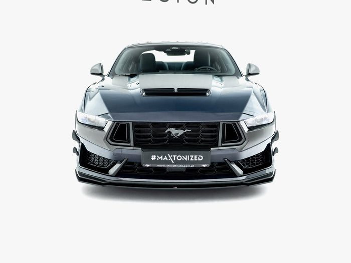 Maxton Design - Street PRO Front Splitter Ford Mustang Dark Horse Mk7
