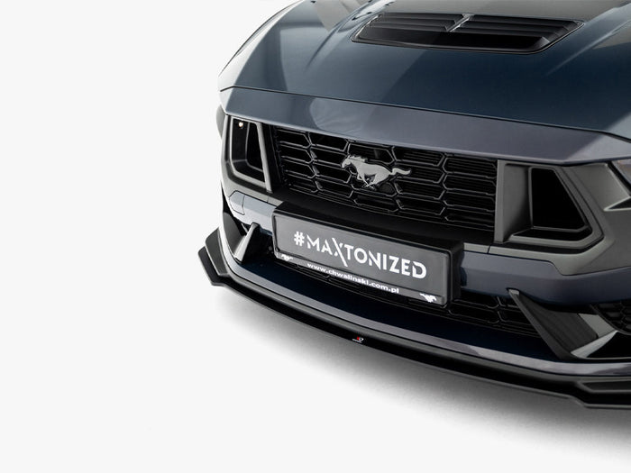 Maxton Design - Street PRO Front Splitter Ford Mustang Dark Horse Mk7