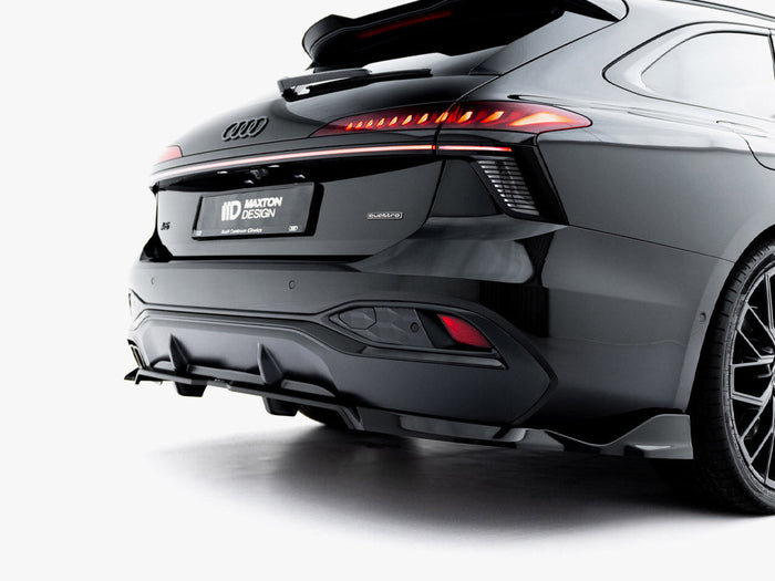 Maxton Design - Rear Splitter (Vertical Bars) V.2 Audi A6 S-Line C9