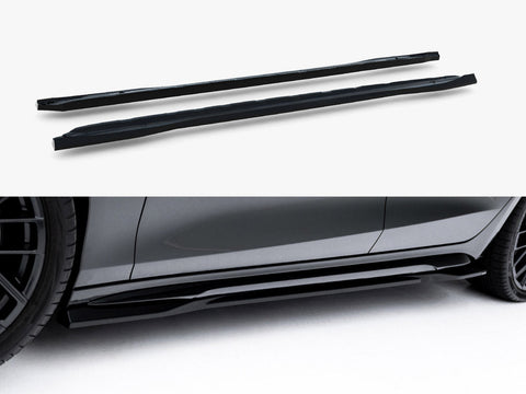 Maxton Design - Side Skirt Diffusers V.1 Audi A6 S-Line C9