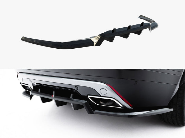 Maxton Design - Rear Splitter (Vertical Bars) V.3 Land Rover Range Rover Velar R-Dynamic Mk1
