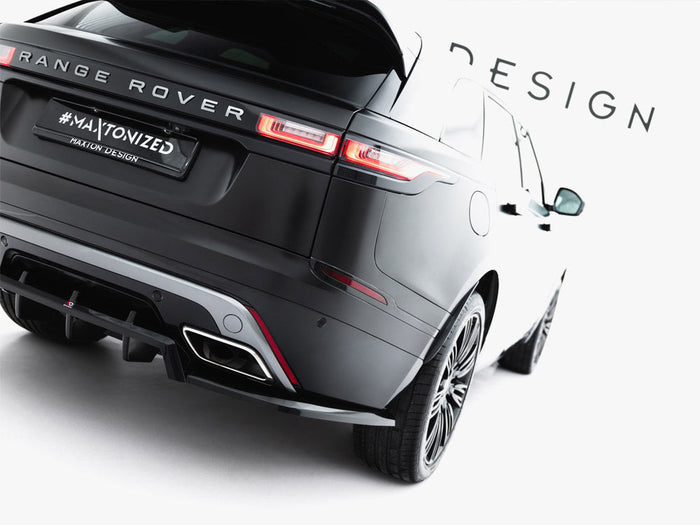 Maxton Design - Rear Splitter (Vertical Bars) V.3 Land Rover Range Rover Velar R-Dynamic Mk1