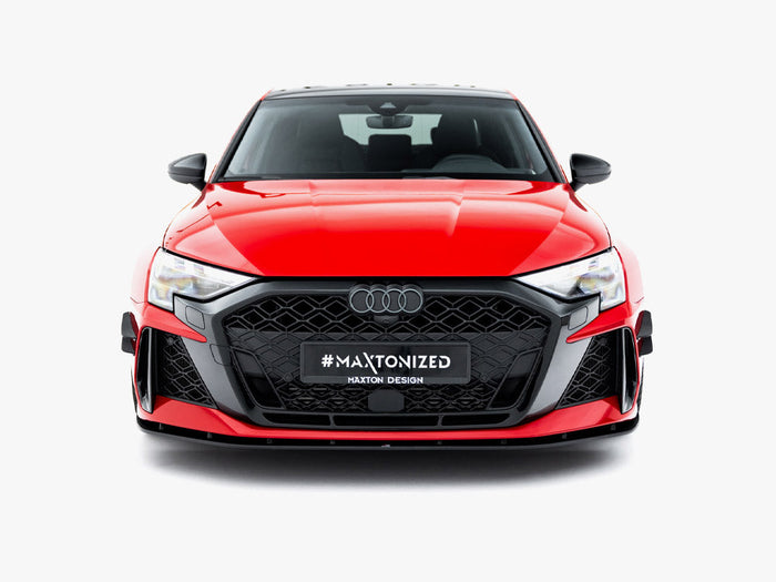 Maxton Design - Front Bumper Wings (Canards) Audi RS3 Sedan 8Y Facelift