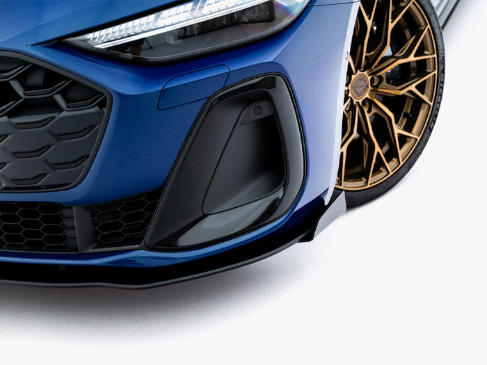 Maxton Design - Street PRO Front Splitter + Flaps Audi A5 S-Line / S5 Sedan / Avant B10
