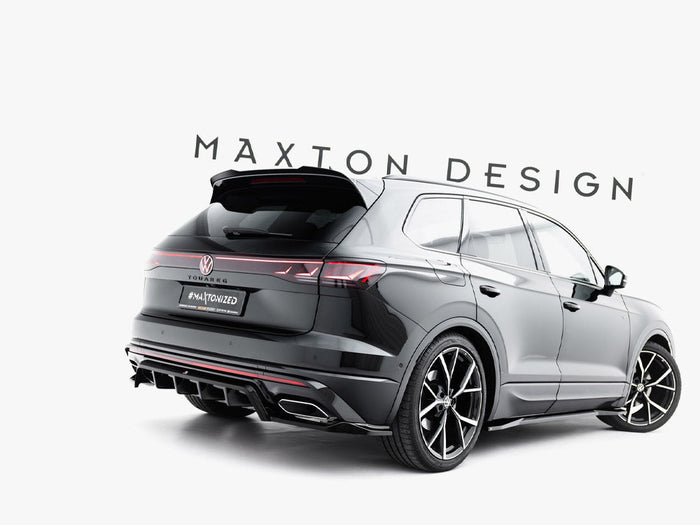 Maxton Design - Rear Splitter (Vertical Bars) Volkswagen Touareg R-Line Mk3 Facelift