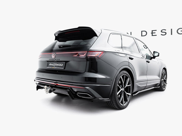 Maxton Design - Rear Splitter (Vertical Bars) Volkswagen Touareg R-Line Mk3 Facelift