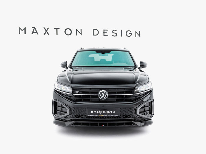 Maxton Design - Front Splitter Volkswagen Touareg R-Line Mk3 Facelift