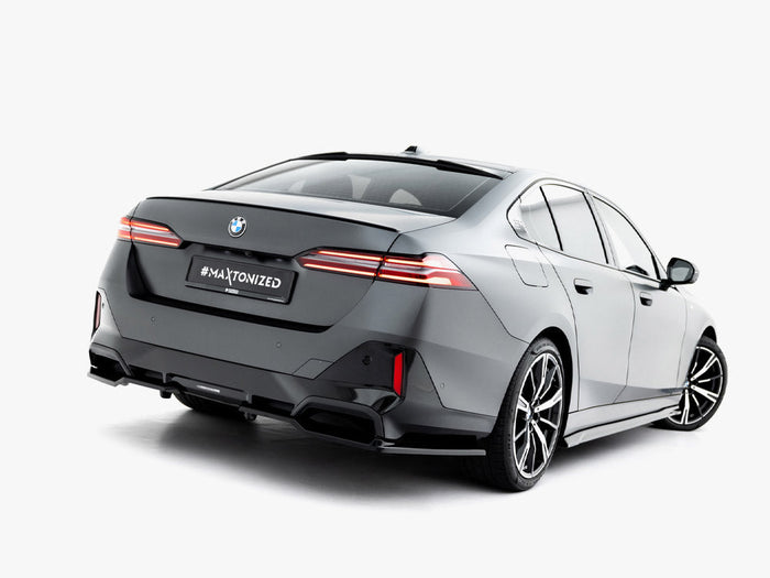 Maxton Design - Rear Splitter (Vertical Bars) V.2 BMW 5 / i5 M-Pack Sedan / Touring G60 / G61