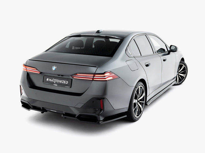 Maxton Design - Rear Splitter (Vertical Bars) V.2 BMW 5 / i5 M-Pack Sedan / Touring G60 / G61