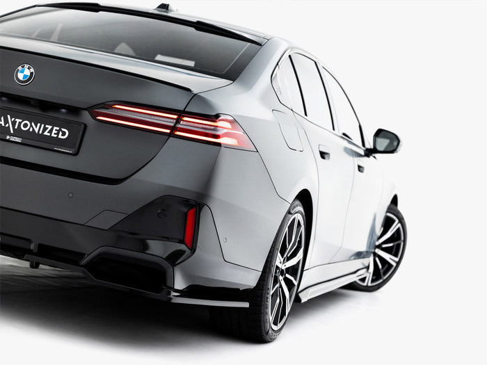 Maxton Design - Rear Splitter (Vertical Bars) V.2 BMW 5 / i5 M-Pack Sedan / Touring G60 / G61