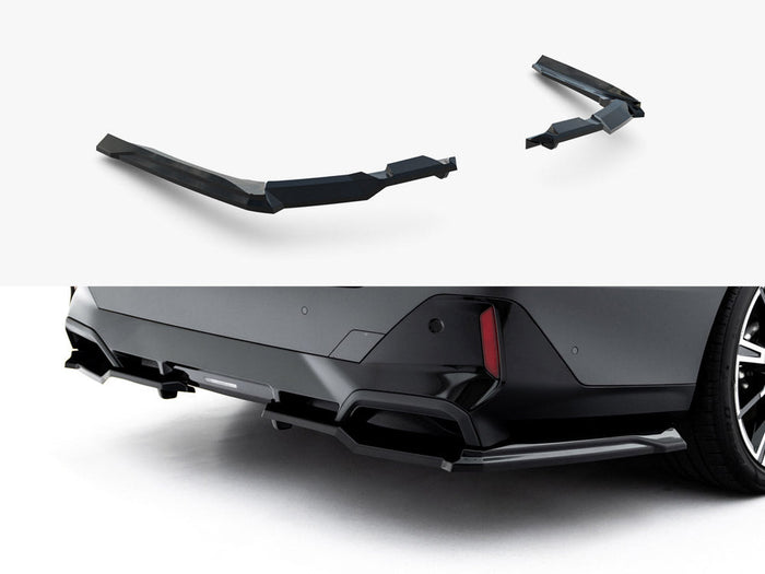 Maxton Design - Rear Splitter (Vertical Bars) V.1 BMW 5 / i5 M-Pack Sedan / Touring G60 / G61