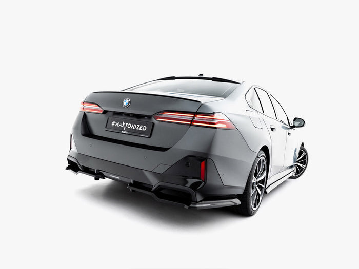 Maxton Design - Rear Splitter (Vertical Bars) V.1 BMW 5 / i5 M-Pack Sedan / Touring G60 / G61