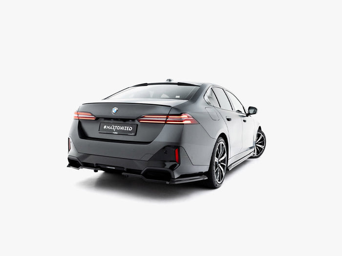 Maxton Design - Rear Splitter (Vertical Bars) V.1 BMW 5 / i5 M-Pack Sedan / Touring G60 / G61