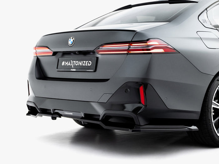 Maxton Design - Rear Splitter (Vertical Bars) V.1 BMW 5 / i5 M-Pack Sedan / Touring G60 / G61