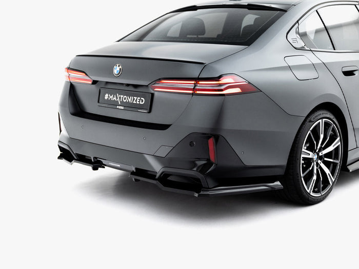 Maxton Design - Rear Splitter (Vertical Bars) V.1 BMW 5 / i5 M-Pack Sedan / Touring G60 / G61