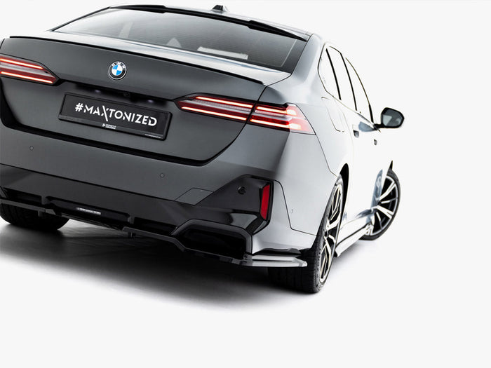 Maxton Design - Rear Splitter (Vertical Bars) V.1 BMW 5 / i5 M-Pack Sedan / Touring G60 / G61