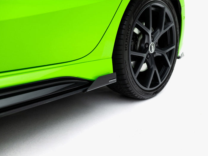 Maxton Design - Street PRO Side Skirt Diffusers + Flaps Audi RS3 Sportback 8Y Facelift