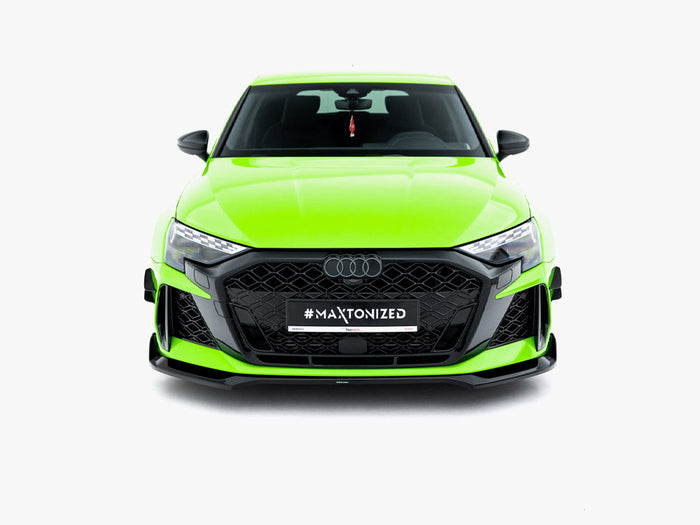 Maxton Design - Front Splitter V.2 Audi RS3 Sportback 8Y Facelift
