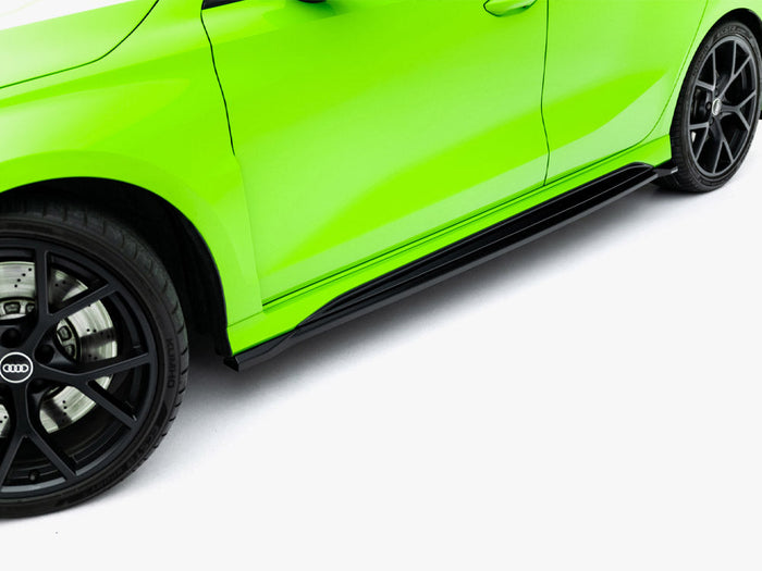 Maxton Design - Side Skirt Diffusers V.1 Audi RS3 Sportback 8Y  / 8Y Facelift