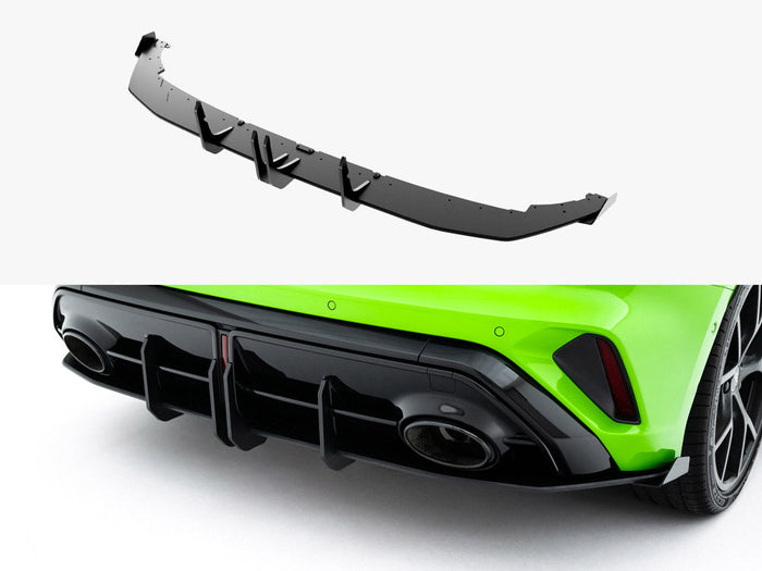 Maxton Design - Street PRO Rear Diffuser + Flaps Audi RS3 Sportback 8Y Facelift