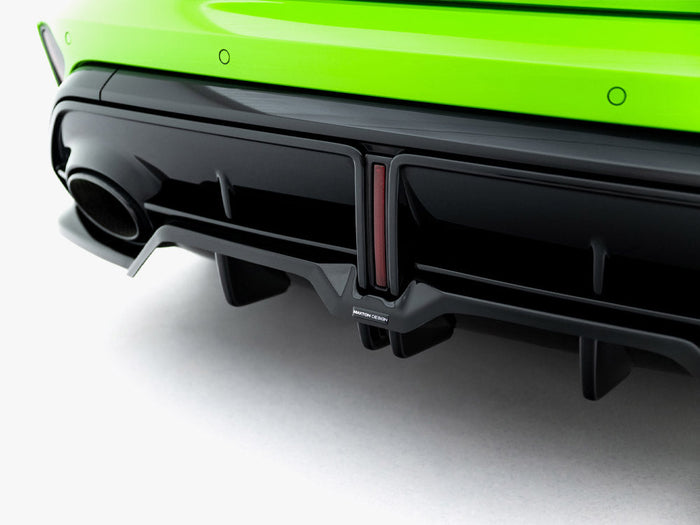 Maxton Design - Rear Splitter (Vertical Bars) V.2 Audi RS3 Sportback 8Y Facelift