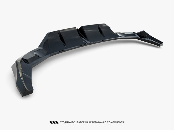 Maxton Design - Rear Splitter (Vertical Bars) V.1 Audi RS3 Sportback 8Y Facelift