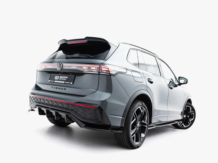 Maxton Design - Rear Splitter (Vertical Bars) Volkswagen Tiguan R-Line Mk3