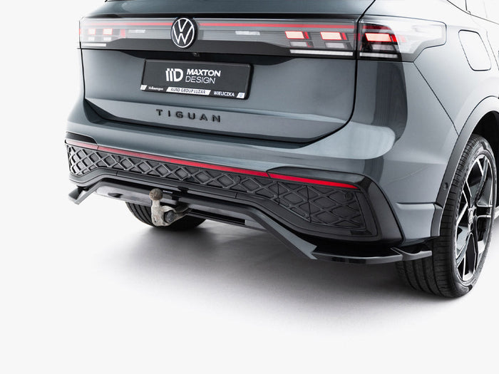 Maxton Design - Rear Splitter (Vertical Bars) Volkswagen Tiguan R-Line Mk3