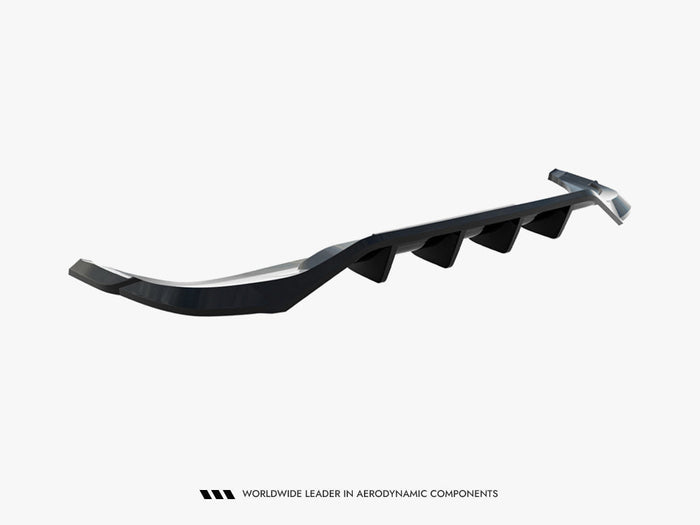 Maxton Design - Rear Splitter (Vertical Bars) Volkswagen Tiguan R-Line Mk3