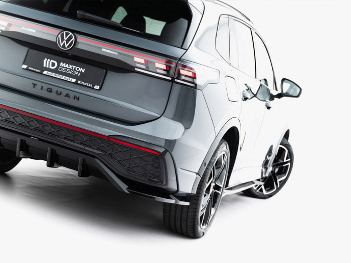 Maxton Design - Rear Splitter (Vertical Bars) Volkswagen Tiguan R-Line Mk3