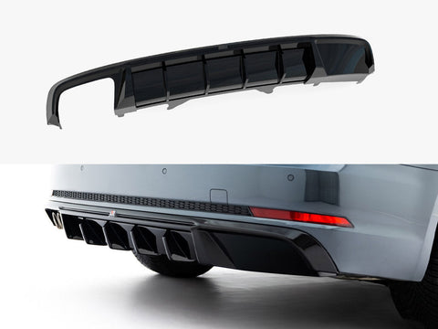 Maxton Design - Rear Valance V.2 Audi A4 S-Line Sedan / Avant B9
