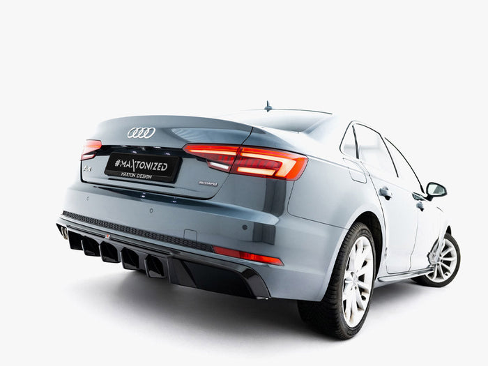 Maxton Design - Rear Valance V.2 Audi A4 S-Line Sedan / Avant B9