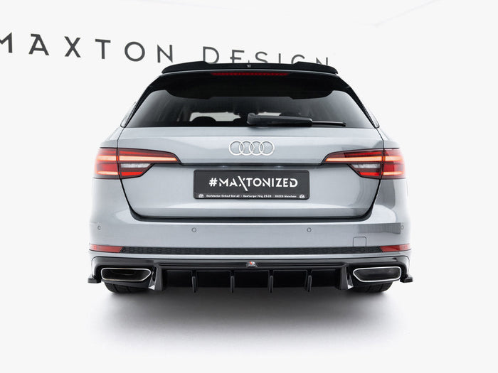 Maxton Design - Rear Valance Audi A4 / A4 S-Line Sedan / Avant B9
