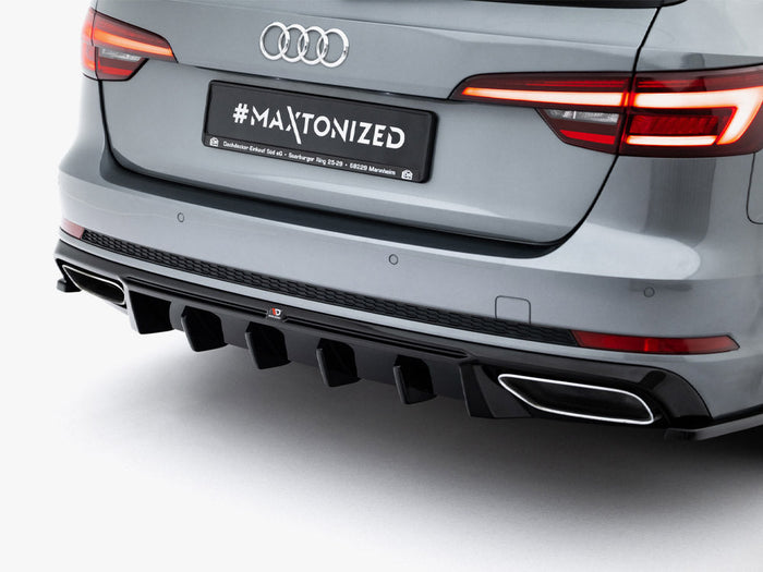 Maxton Design - Rear Valance Audi A4 / A4 S-Line Sedan / Avant B9