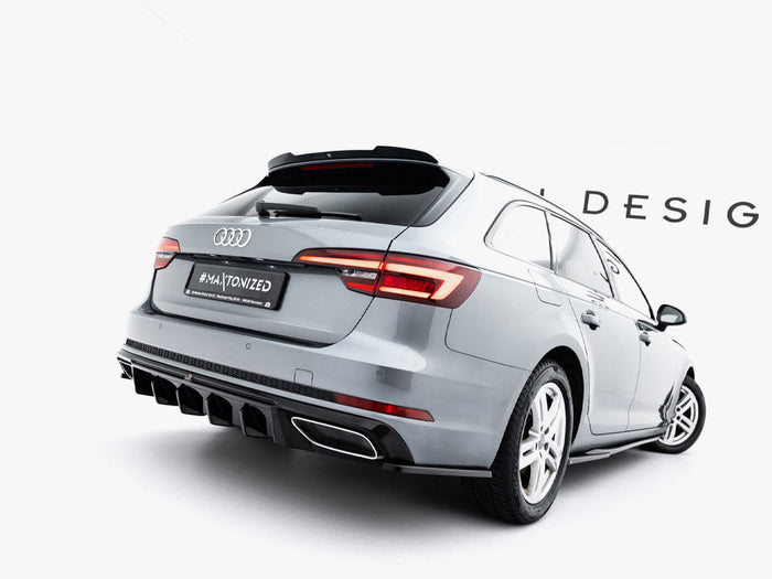 Maxton Design - Rear Side Splitters Audi A4 / A4 S-Line / S4 Sedan / Avant B9